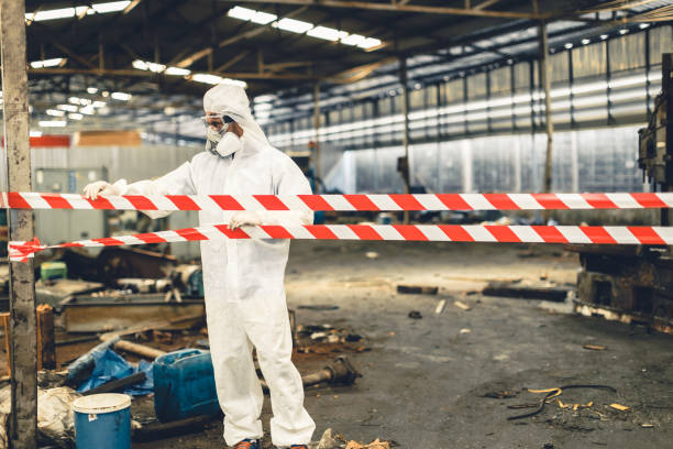 Professional Unattended Death Cleanup technician working in Middleboro, MA